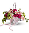 Flower Girl's Dream Basket from Olney's Flowers of Rome in Rome, NY